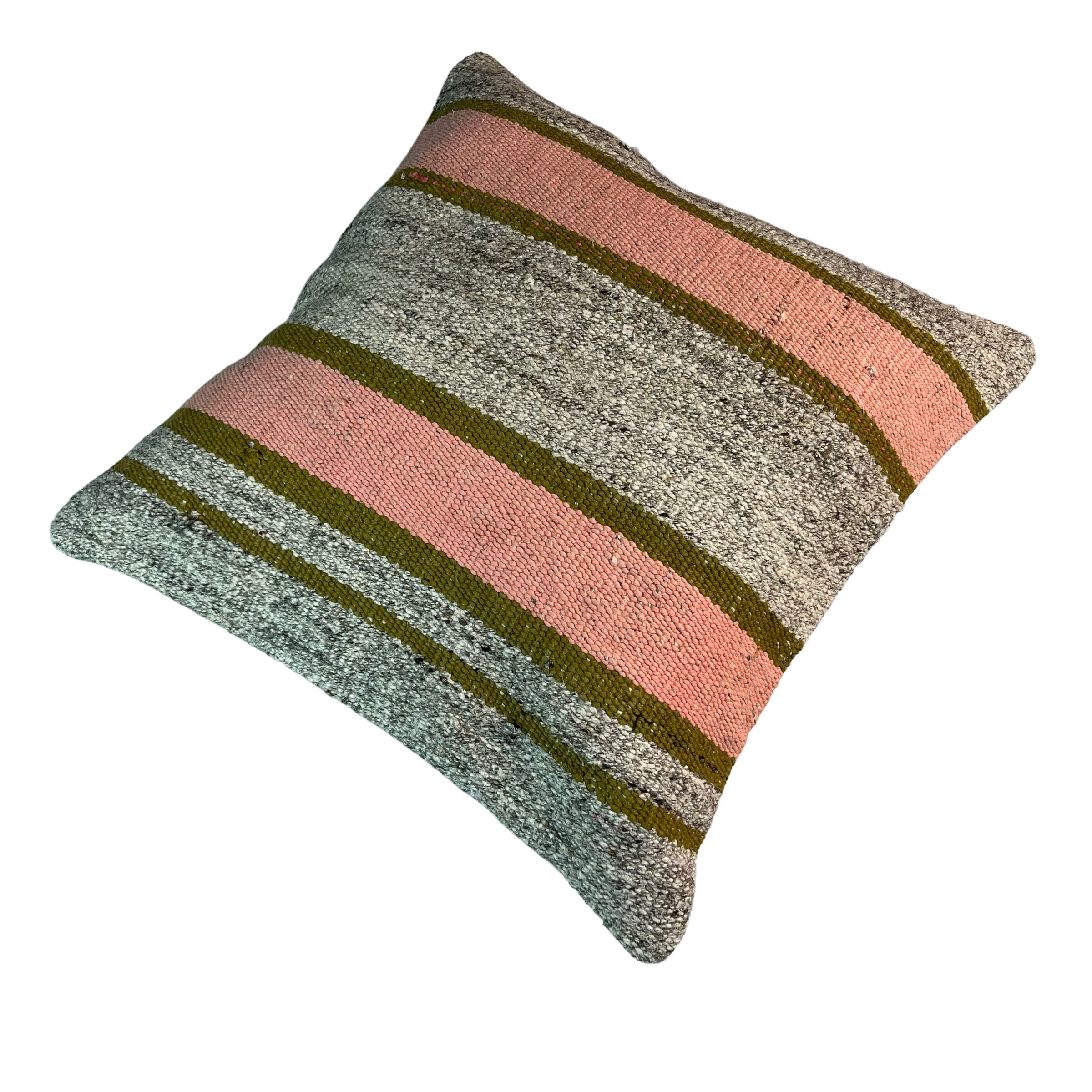 Vintage turkish kilim cushion cover 40 x 40 cm