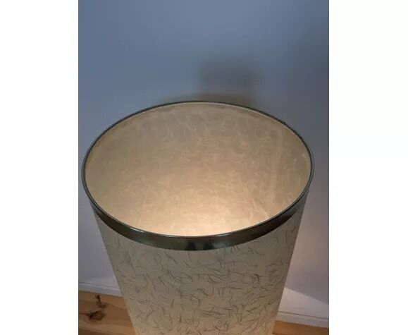 Floor lamp 1970, 2 burners, white glass