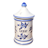 Old ceramic apothecary tobacco pot from Moustier