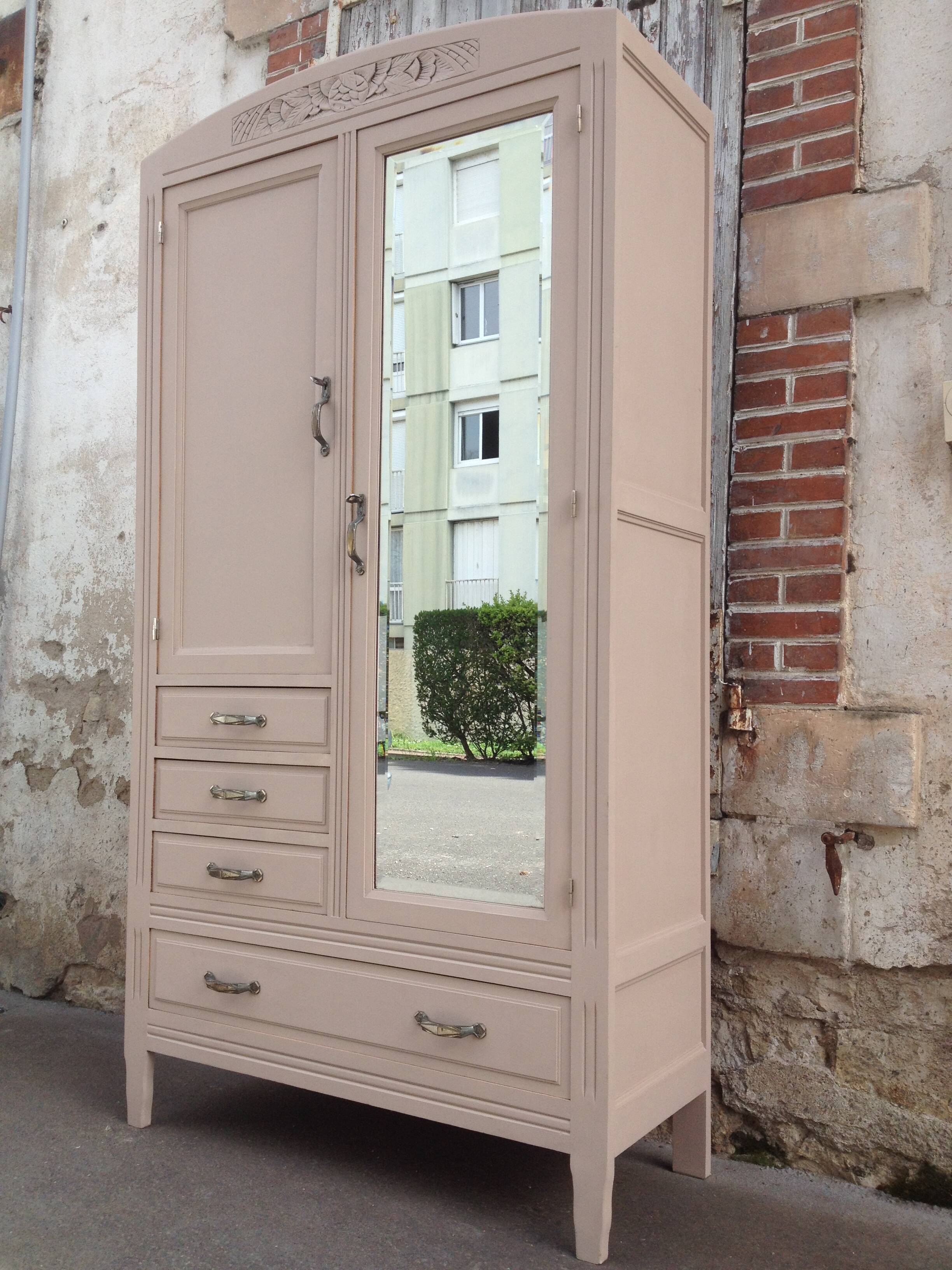 Parisian Art Deco wardrobe