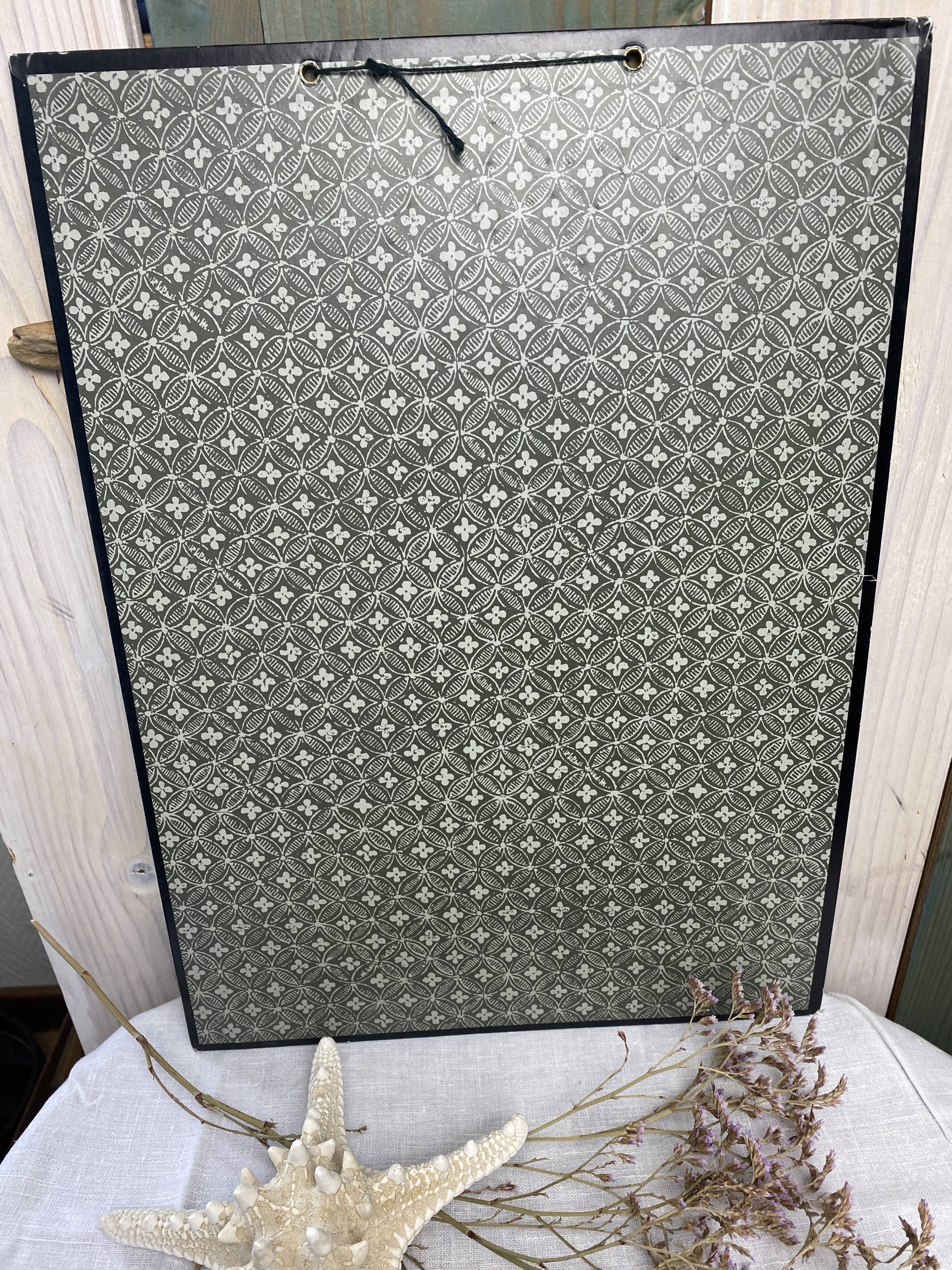 Vintage board "Les bains de mer"