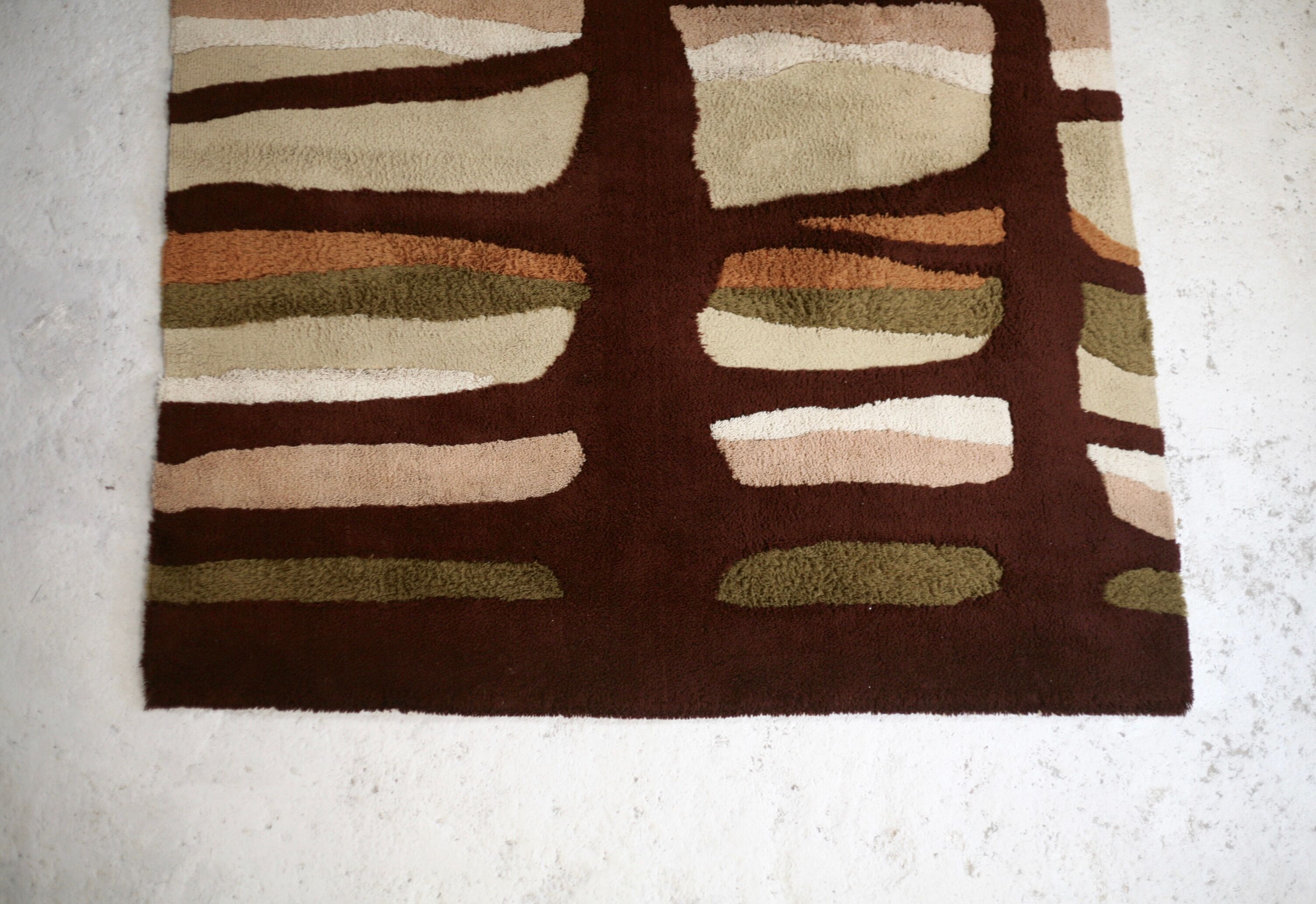 70s rug, published by Adoros, dralon, Germany