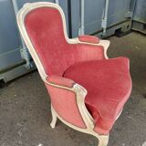 Paire de fauteuils anciens style Louis XV