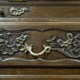 Vintage Writing Desk in Neo-Rococo Forms, 1950s