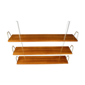 Mural vintage shelf from the 1960s