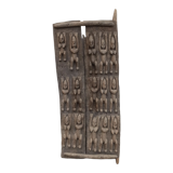 Ancienne porte en bois Dogon du Mali