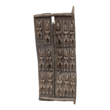 Ancienne porte en bois Dogon du Mali
