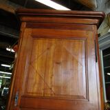 Bonnetiere in cherry 1 door 1 drawer of the xix century