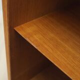 Ash bookcase, Danish design, 1970s, production: Hundevad