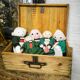 Caisse en bois brut