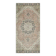 1970s Vintage Turkish Oushak Handmade Wool Cotton Pink Runner Rug 153x320