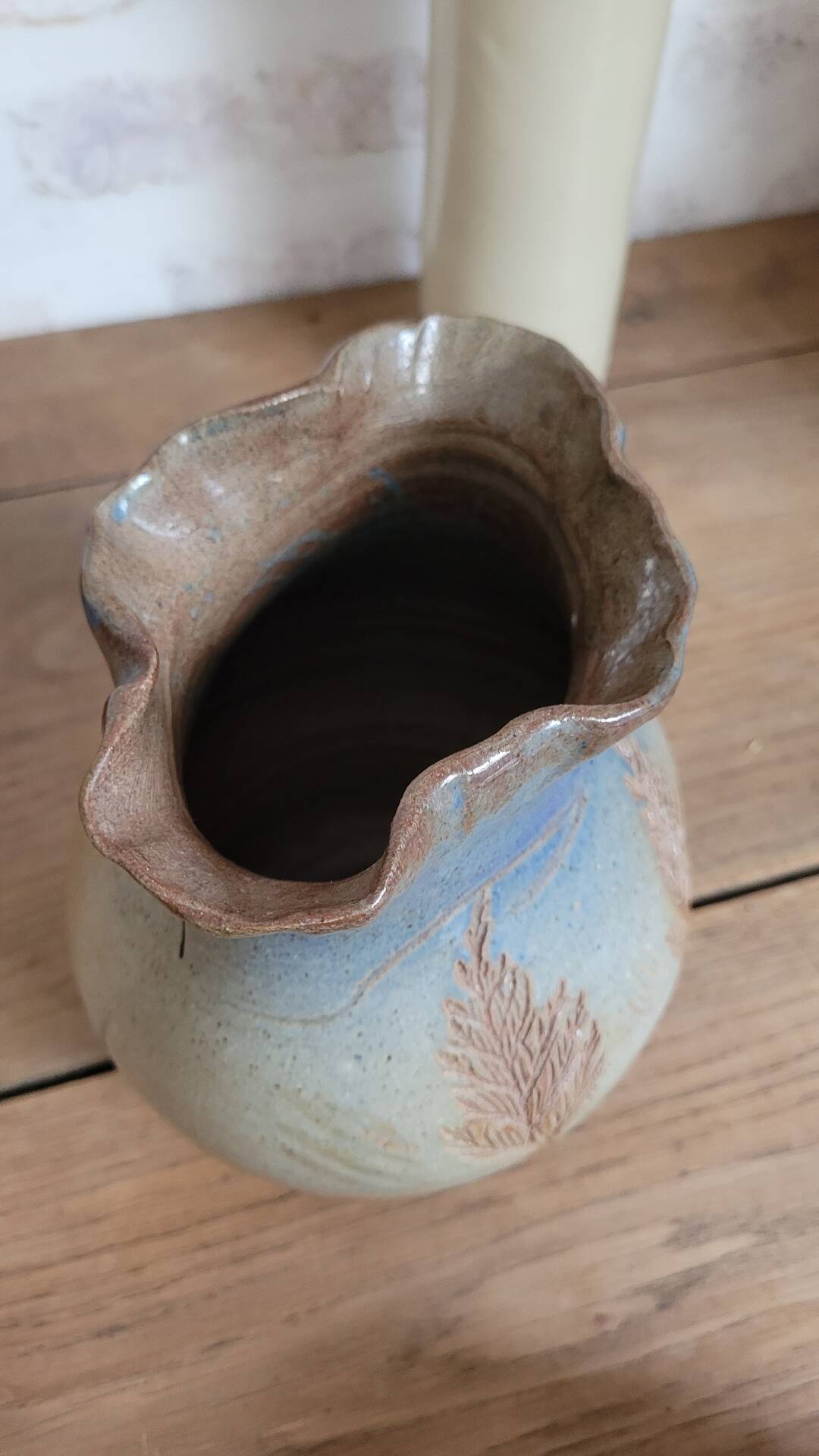 Stoneware vase