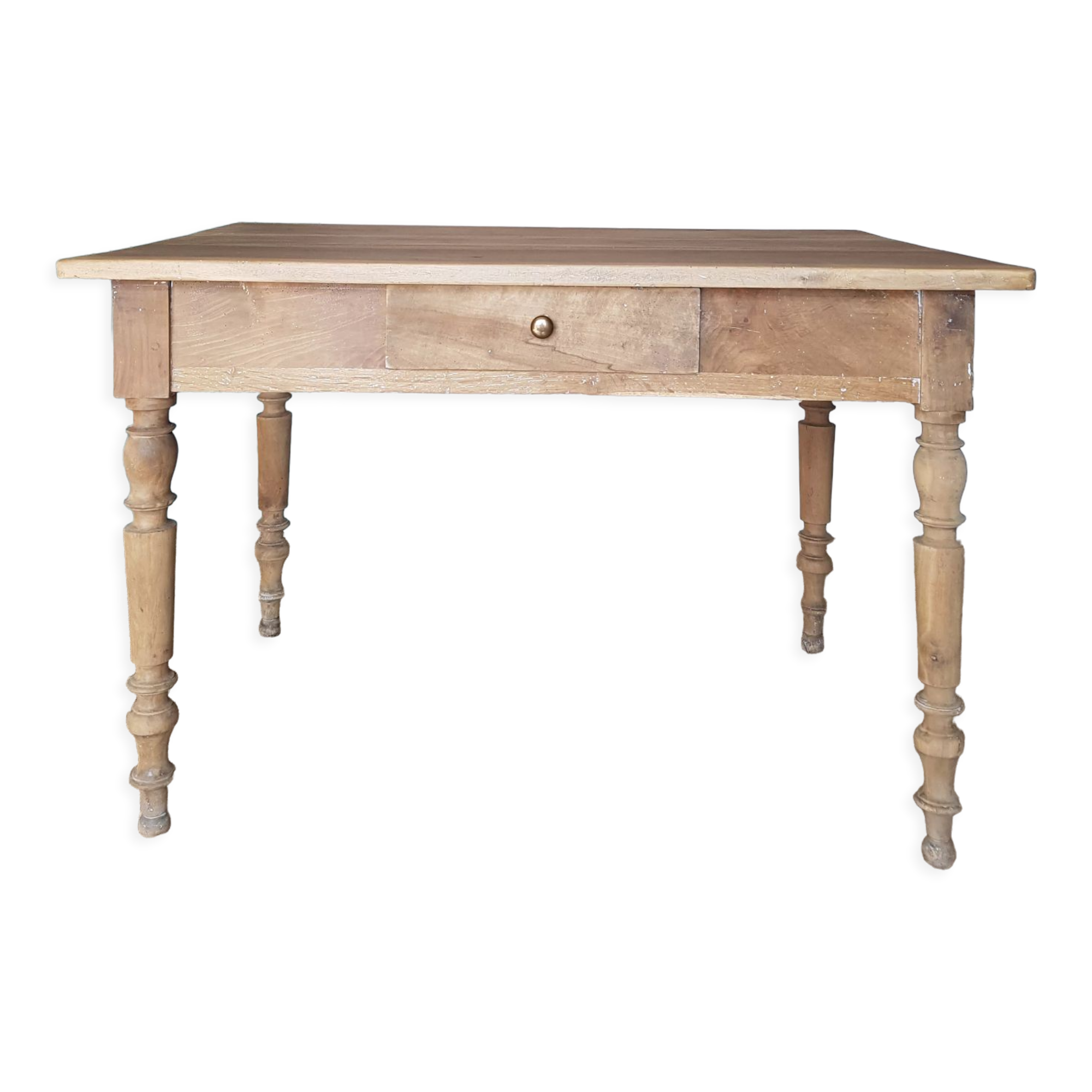 Farmhouse table turned legs