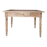 Farmhouse table turned legs