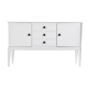 Enfilade laquée blanc circa 1970