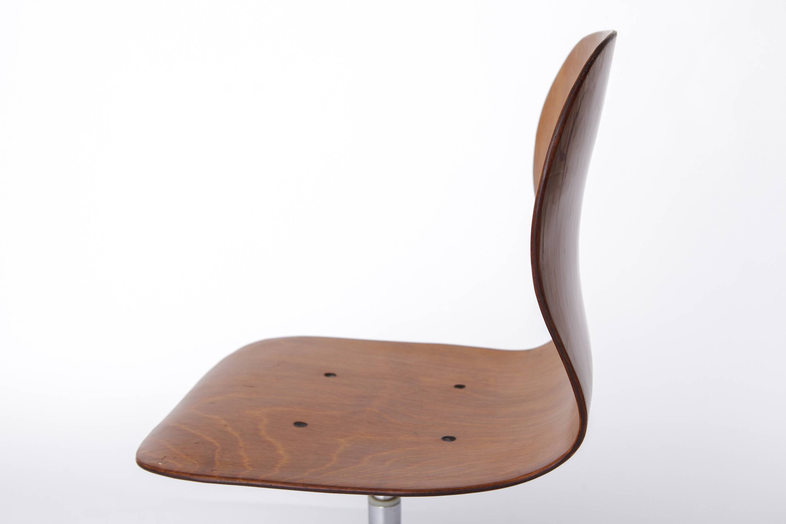 Vintage Pagholz Swivel Chair 1960s, Industrial School Chair