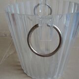 Vintage plexiglass champagne bucket