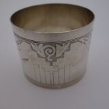 Rond de serviette en argent