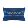 Cushion has Greek metis tie and dye pattern
