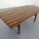 Rosewood Patchwork Coffee Table from Bramin, 1960s