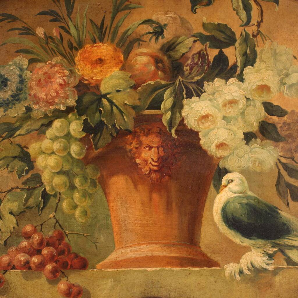 Miroir de cheminée italien du XXe siècle