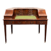Classic English Chesterfield Secretary Desk