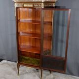 Mahogany Showcase, Transition Louis XV Louis XVI style – 1900