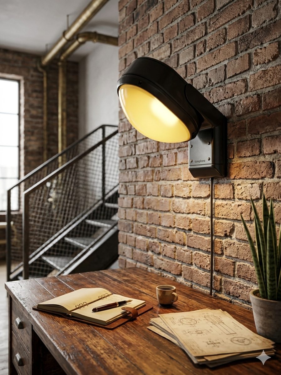Europhane wall light