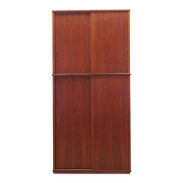 Teak wardrobe, Danish design, 1970s, production: Denmark