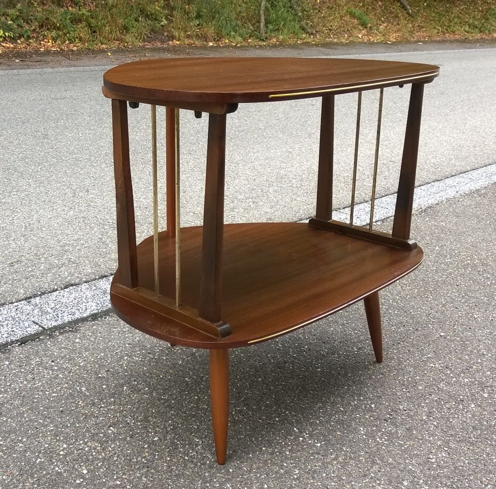 Vintage corner table