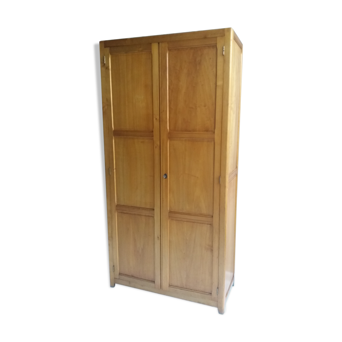Vintage wooden wardrobe