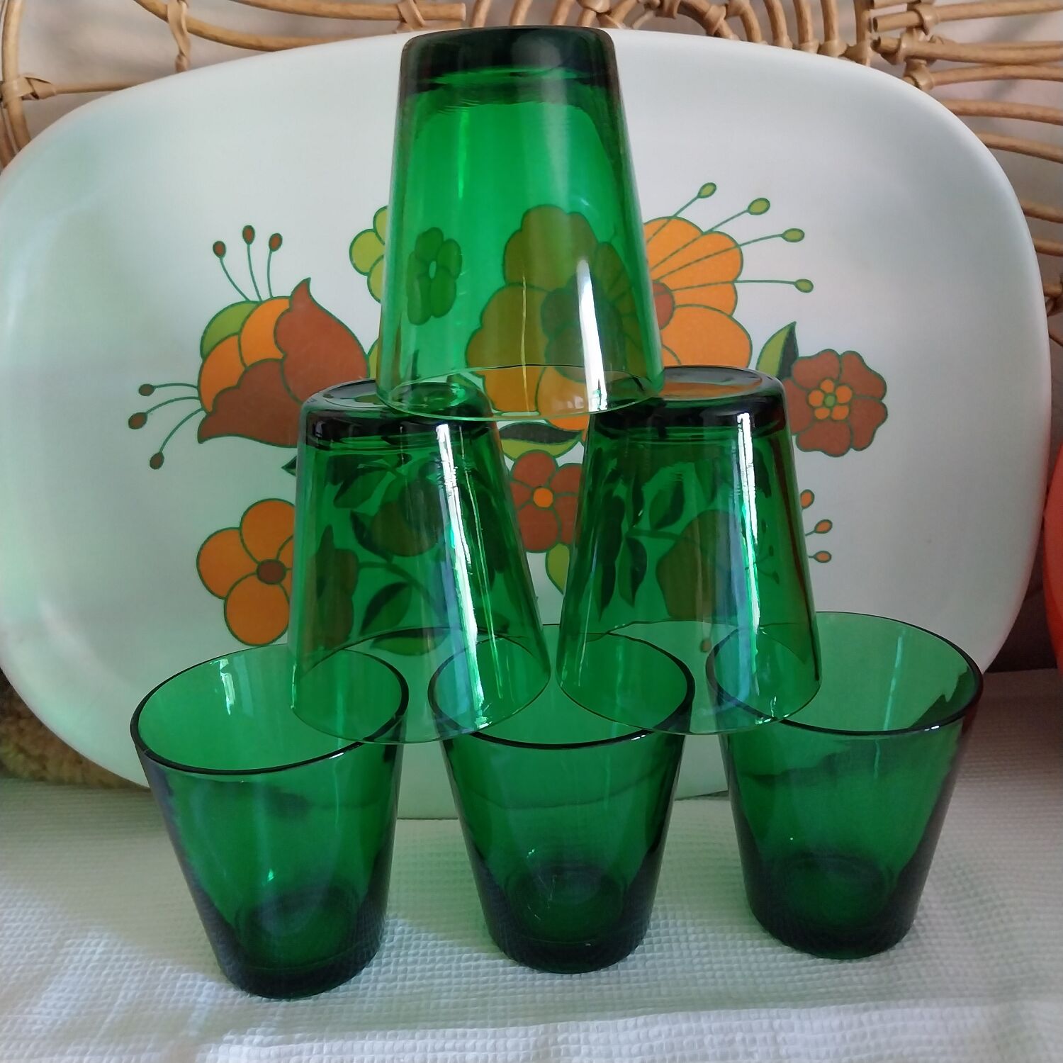 Vintage water glasses