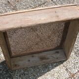 Old wooden mason sieve