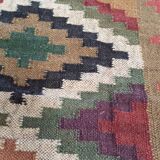 Kilim rug in jute and cotton. 150cm x 240cm