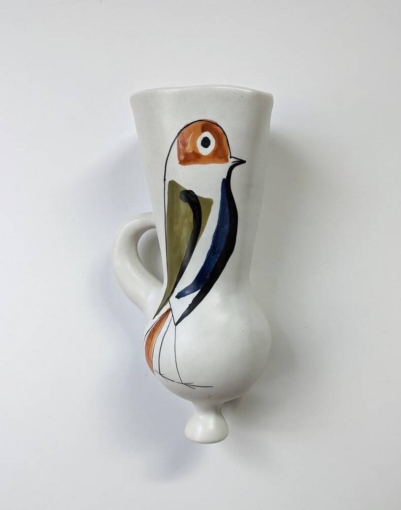 Roger Capron - rare mural vase