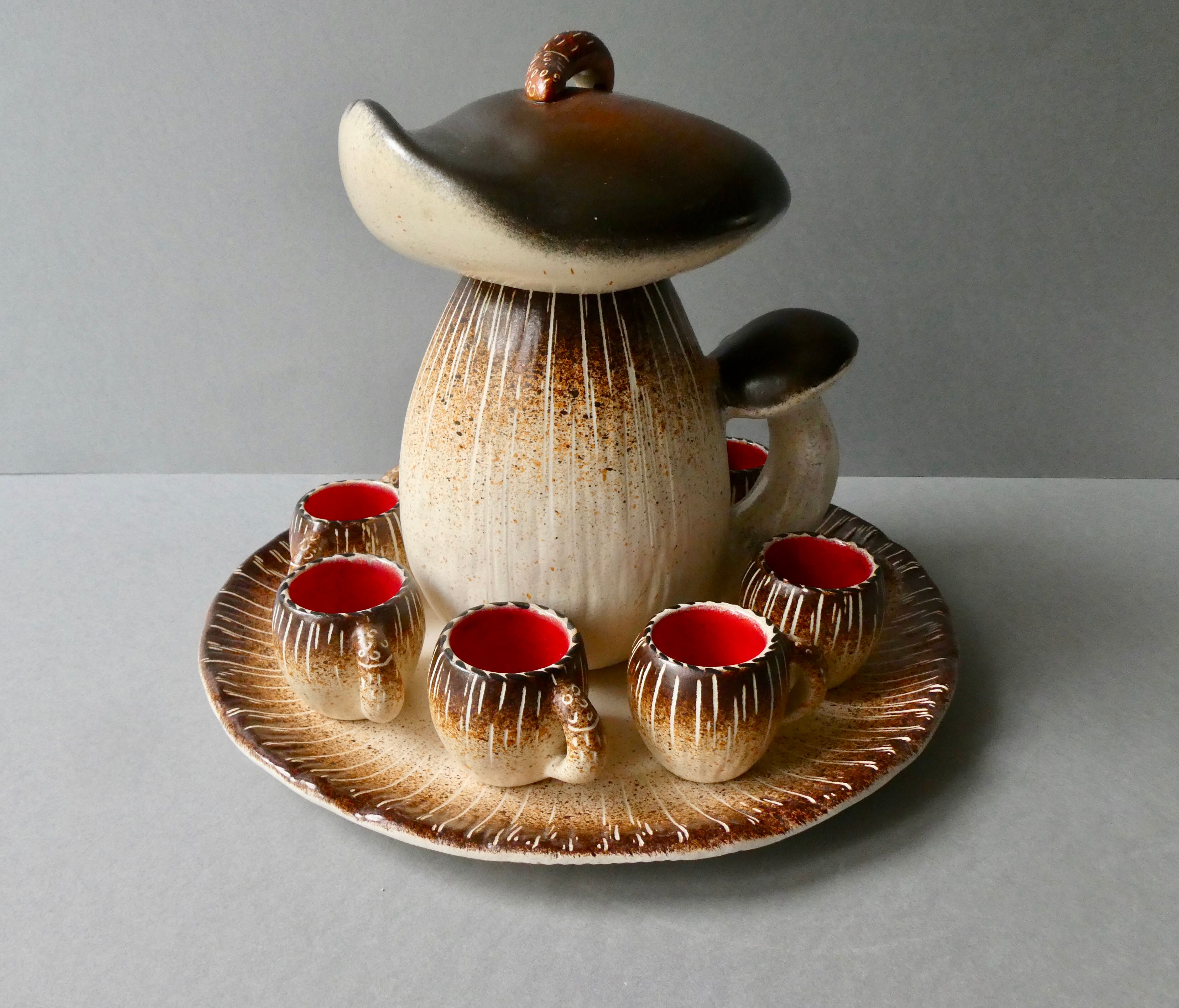 Digestive service Bruno Dose Poterie du Breuil 60s