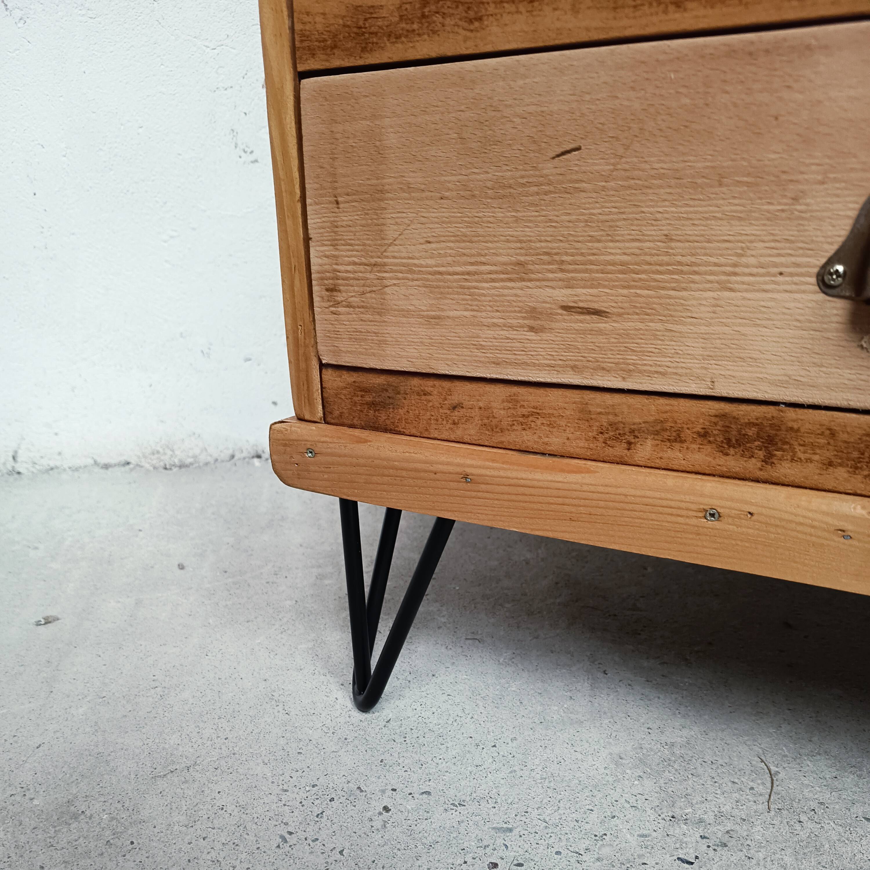 Industrial low cabinet