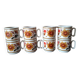 Tognana Italy Porcelain Coffee Cups