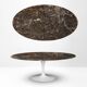 Original knoll tulip dining table (198x121cm) emperador glossy new condition!!