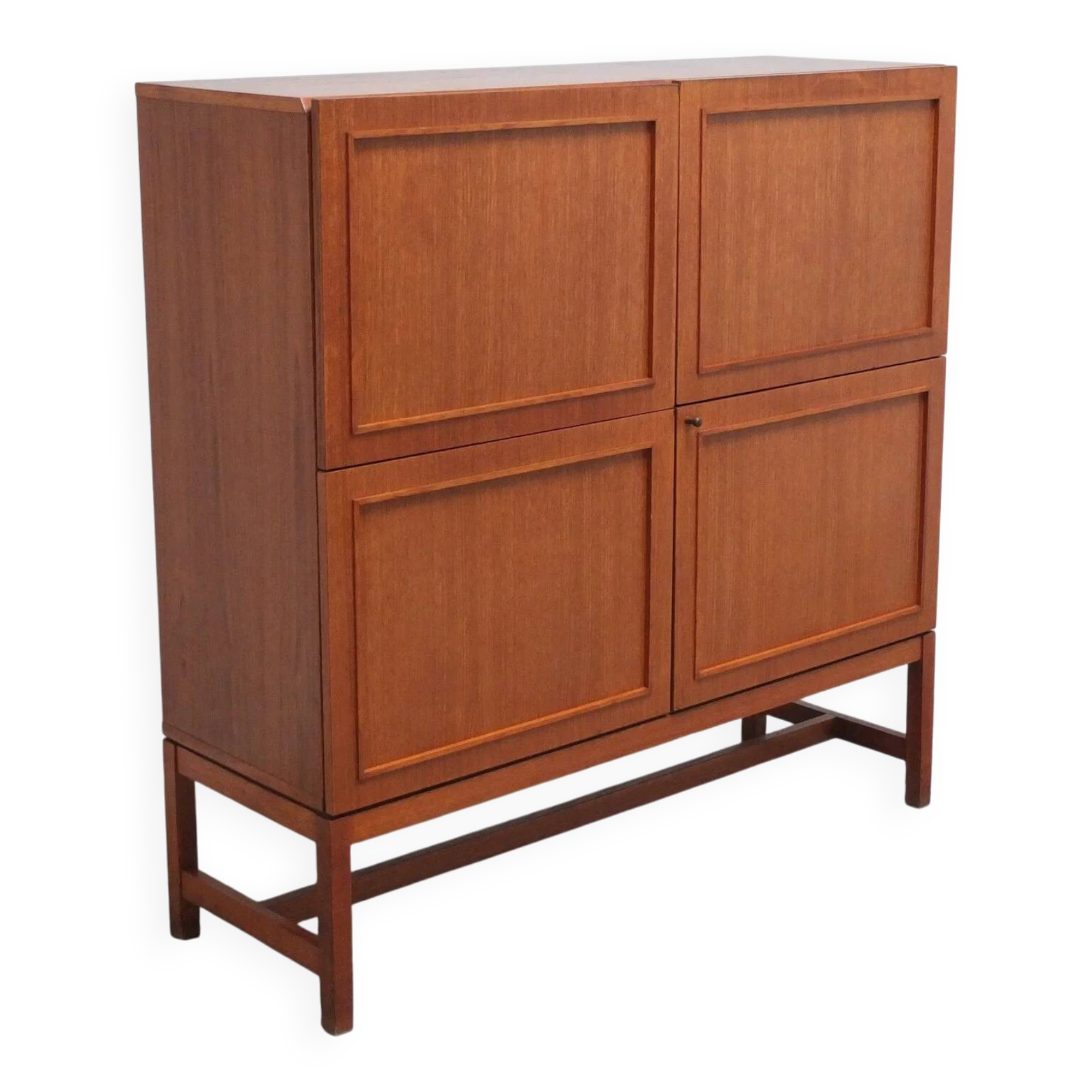 Decorative bar cabinet by Oswald Vermaercke for V-Form, 1966