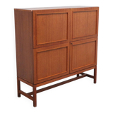 Decorative bar cabinet by Oswald Vermaercke for V-Form, 1966