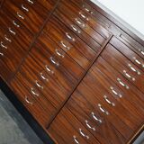 Vintage dutch mahogany jewelers / watchmakers cabinet, circa 1930