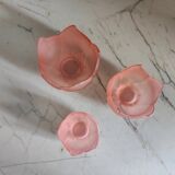 Three candle holders