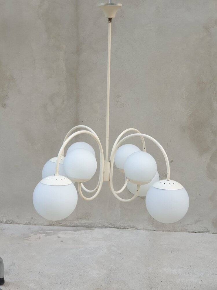 Ball Pendant Lamp, Italy, 1970s