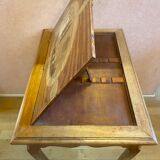 Louis XV style table in cherry wood