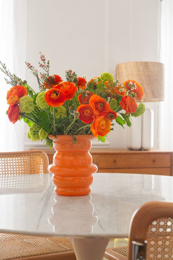 Petit vase Dôme - Orange