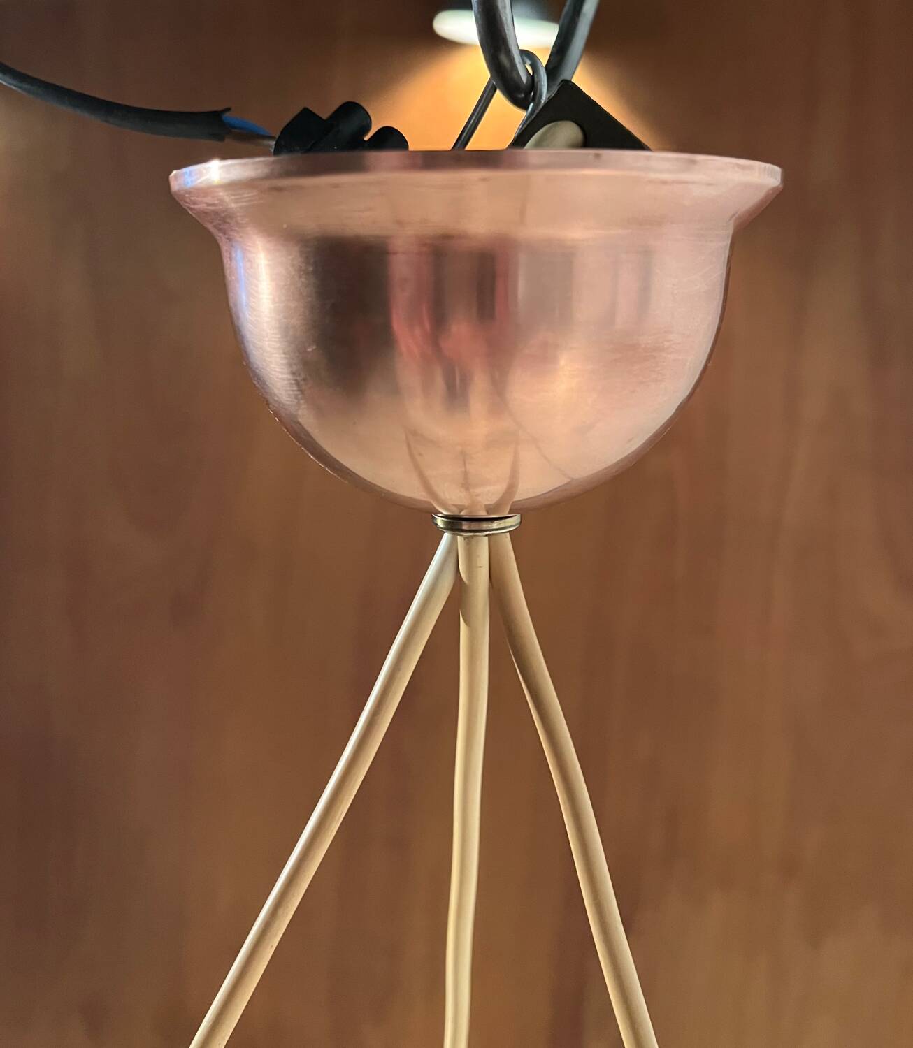 Vintage Scandinavian suspension from around 1960.