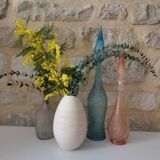 White egg vase