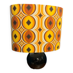 Lampe art deco en opaline