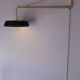 Wall lamp with telescopic counterweight Stilnovo brass